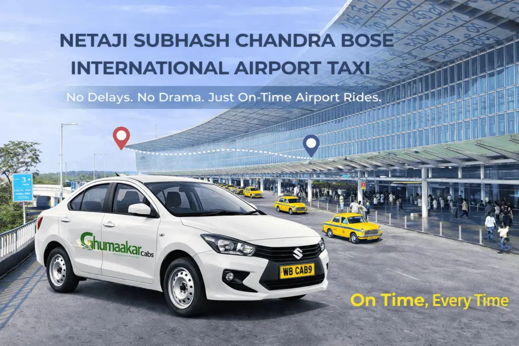 ghumaakar cabs airport taxi dum dum airport rides.