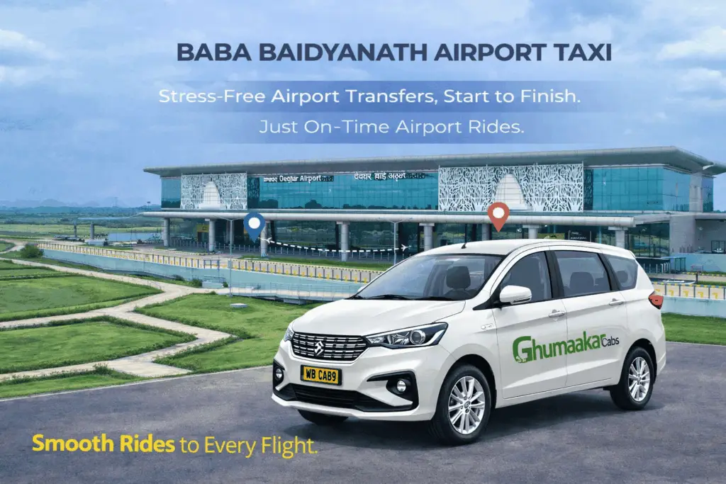 ghumaakar cabs at baba baidhyanath airport