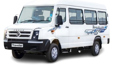 ghumaakar cabs force traveller 16 seater
