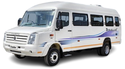 ghumaakar cabs force traveller 26 seater